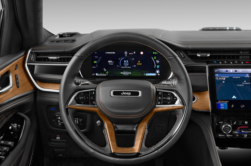 Jeep Grand Cherokee PHEV (Baujahr 2023) Summit Reserve 5 Türen Lenkrad