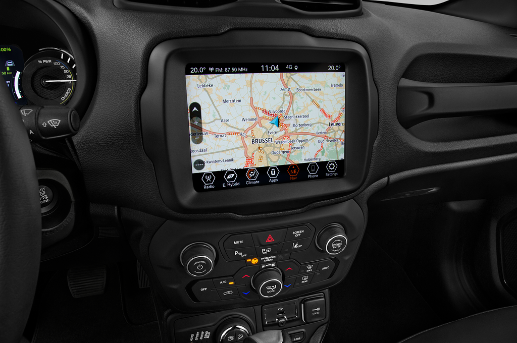 Jeep Renegade (Baujahr 2021) S 5 Türen Mittelkonsole