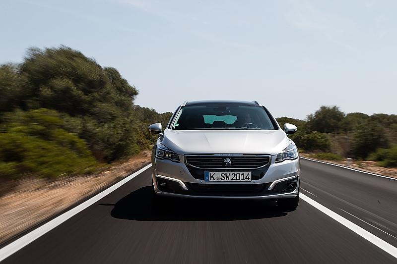 Der Peugeot 508 SW ist ein Fünfsitzer...