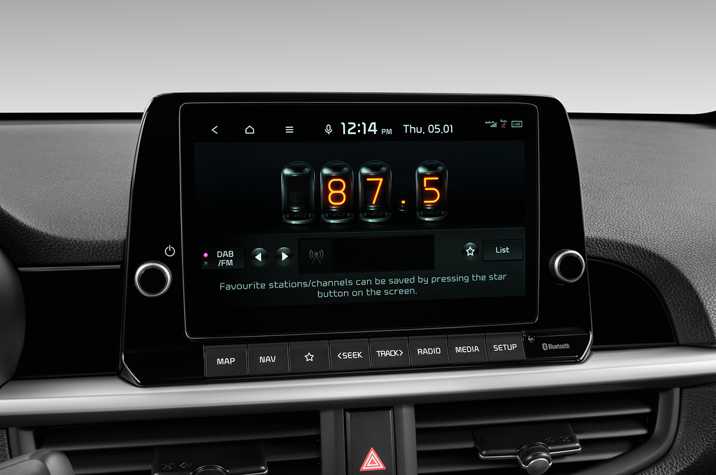 Kia Picanto (Baujahr 2023) Vision 5 Türen Radio und Infotainmentsystem