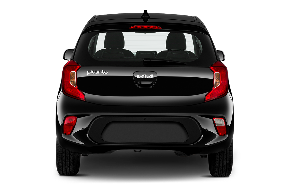 Kia Picanto (Baujahr 2023) Vision 5 Türen Heckansicht