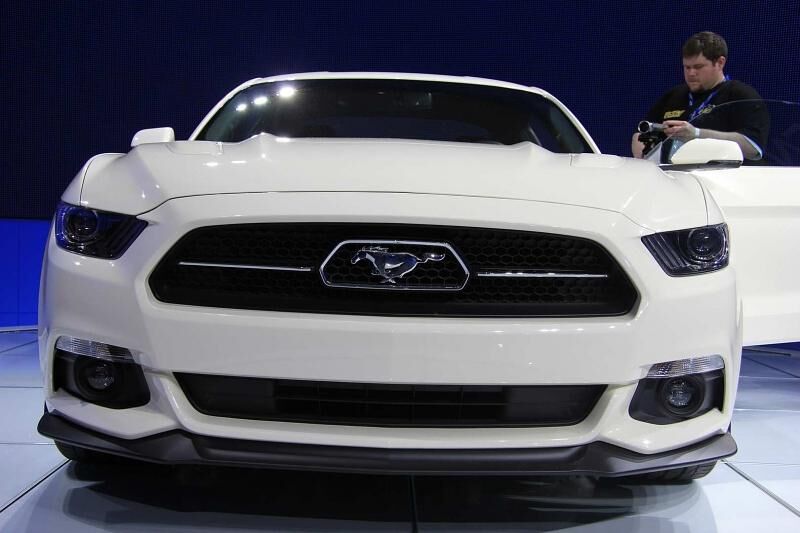Der Ford Mustang feiert in Essen seine Deutschlandpremiere.