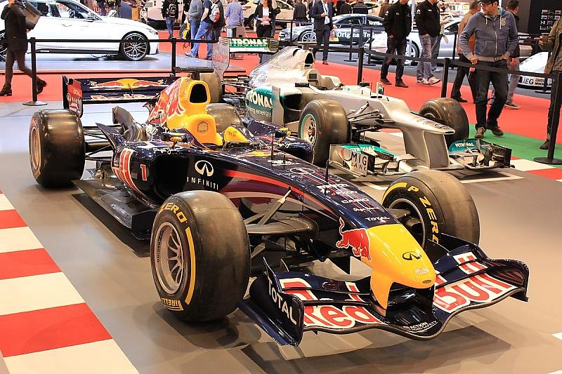 Das Weltmeisterauto von Sebastian Vettel aus dem Jahr 2010.