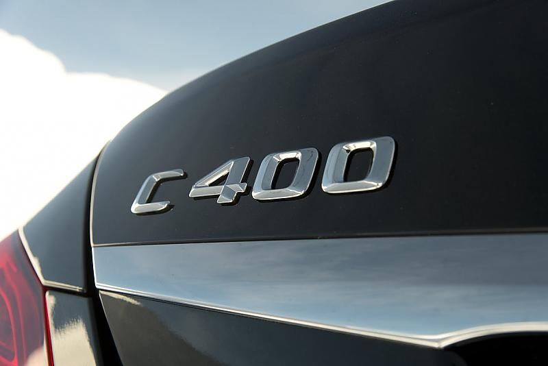 Mercedes C 400 4matic im Winter