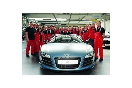 Neckarsulmer Manufaktur feiert 20.000sten Audi R8