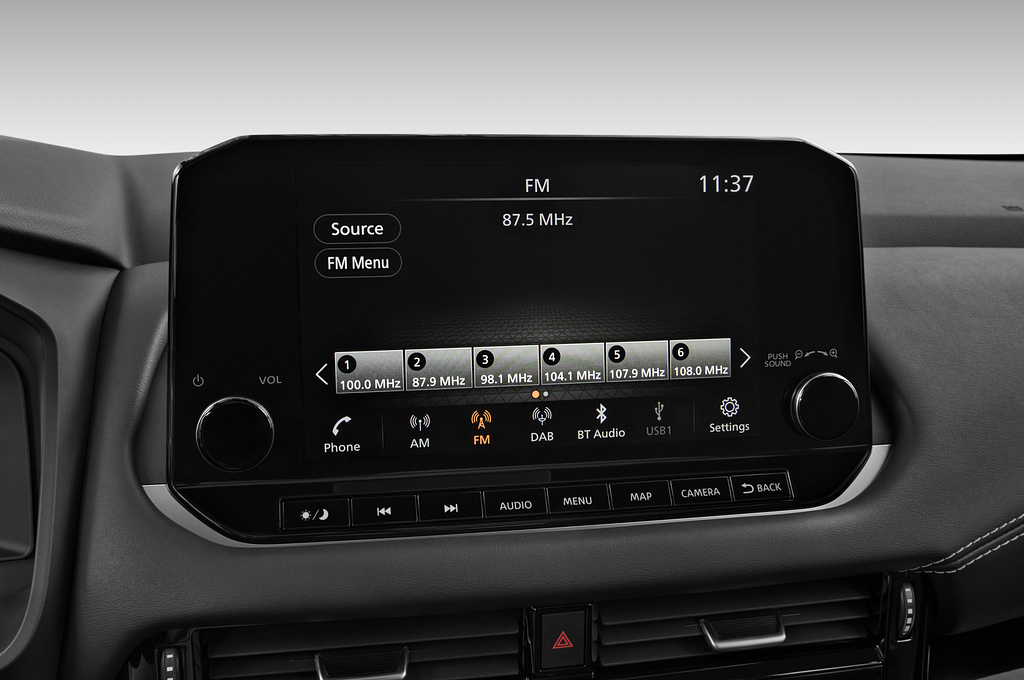 Nissan Qashqai (Baujahr 2022) N-Connecta 5 Türen Radio und Infotainmentsystem