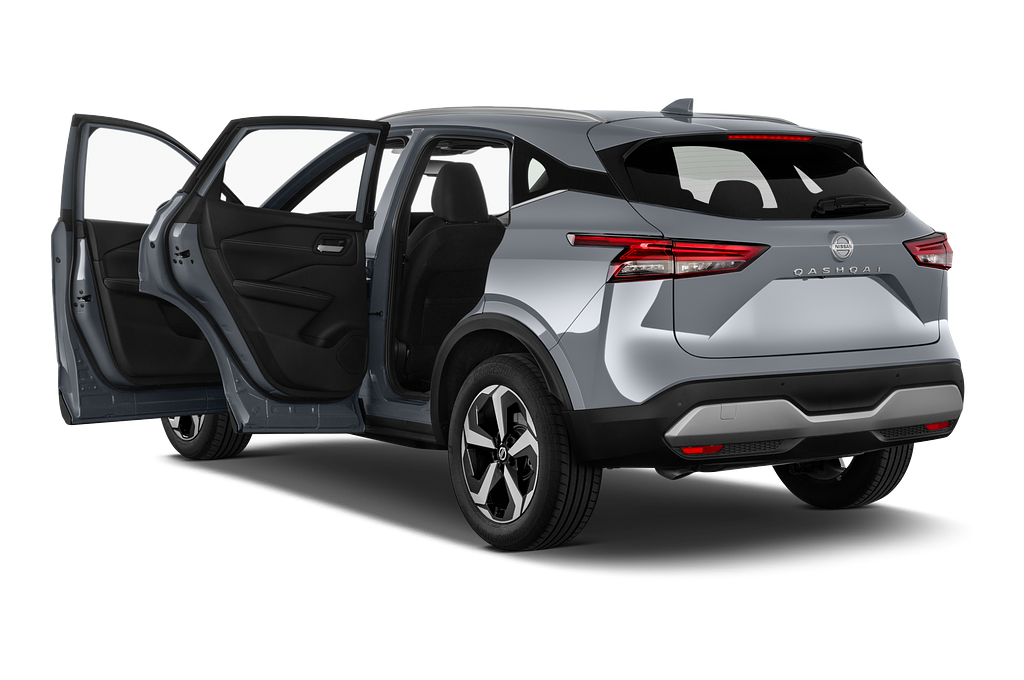 Nissan Qashqai (Baujahr 2022) N-Connecta 5 Türen Tür geöffnet