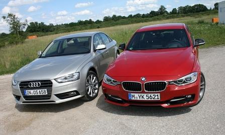 Vergleich Audi A4 2.0 TFSI quattro - BMW 328i Automatik