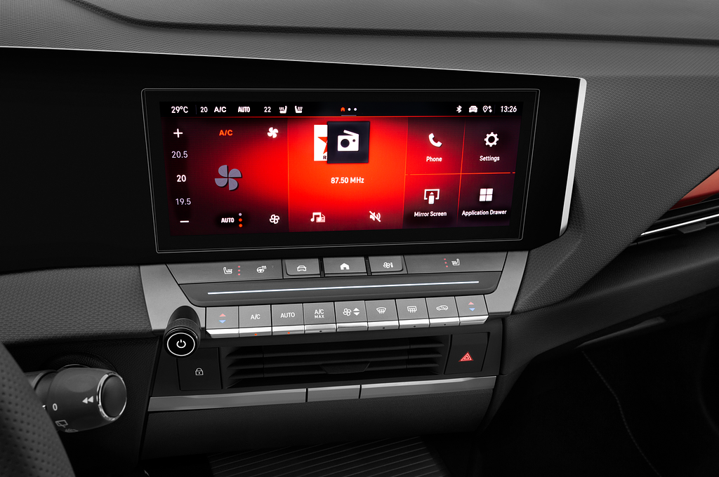 Opel Astra (Baujahr 2022) GS Line 5 Türen Mittelkonsole