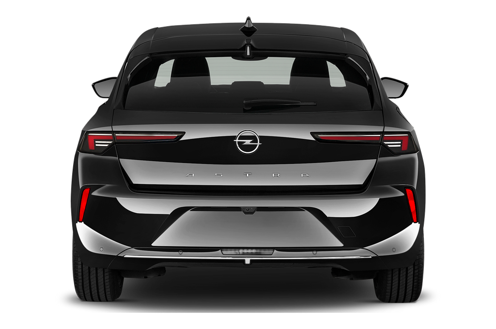 Opel Astra (Baujahr 2023) Enjoy 5 Türen Heckansicht