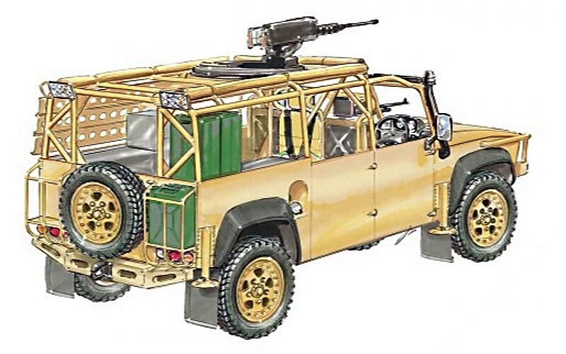 Der Wildcat LSV320 hat einen Teekocher an Bord