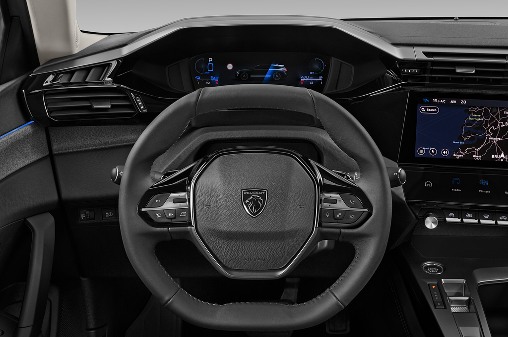 Peugeot 308 SW (Baujahr 2022) Allure Plug-in Hybrid 5 Türen Lenkrad
