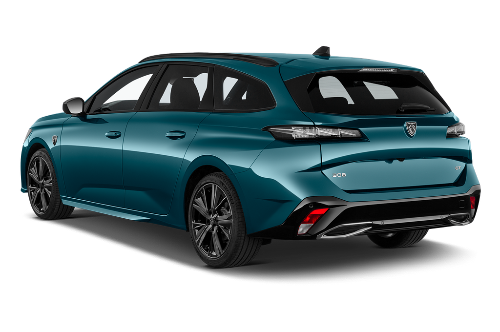 Peugeot 308 SW (Baujahr 2022) GT Pack 5 Türen seitlich hinten