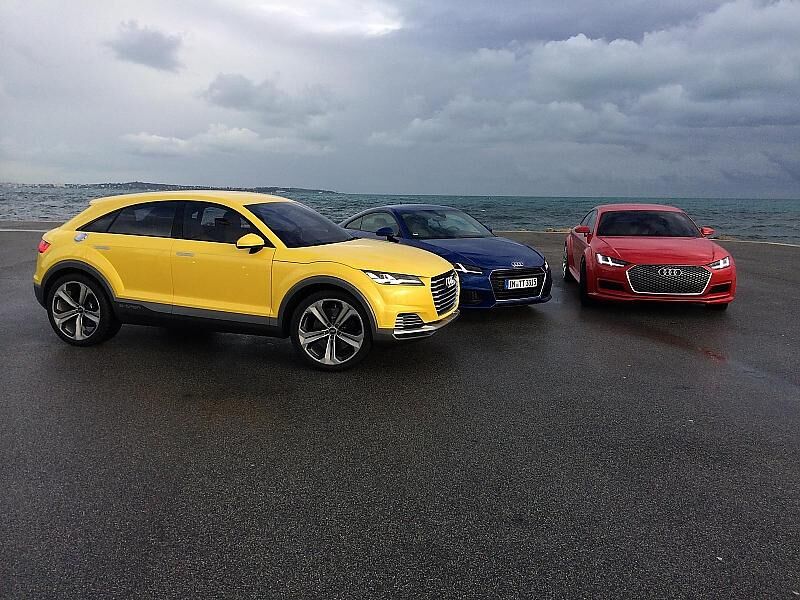 Audi TT Offroad, Coupe und Sportback