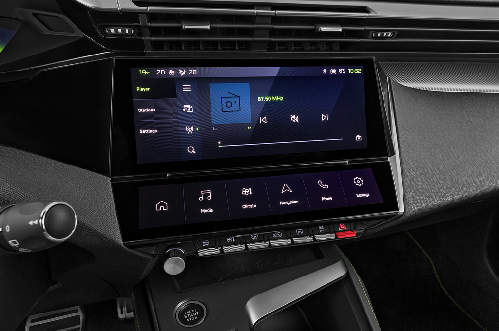 Peugeot 308 SW (Baujahr 2022) GT Pack 5 Türen Radio und Infotainmentsystem