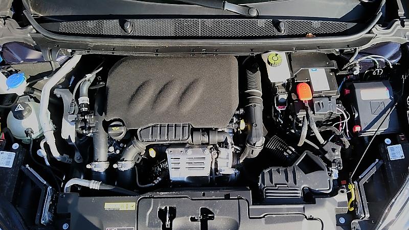 Der 1,2 Liter große Benzinmotor.