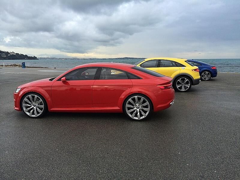 Audi TT Offroad, Coupe und Sportback