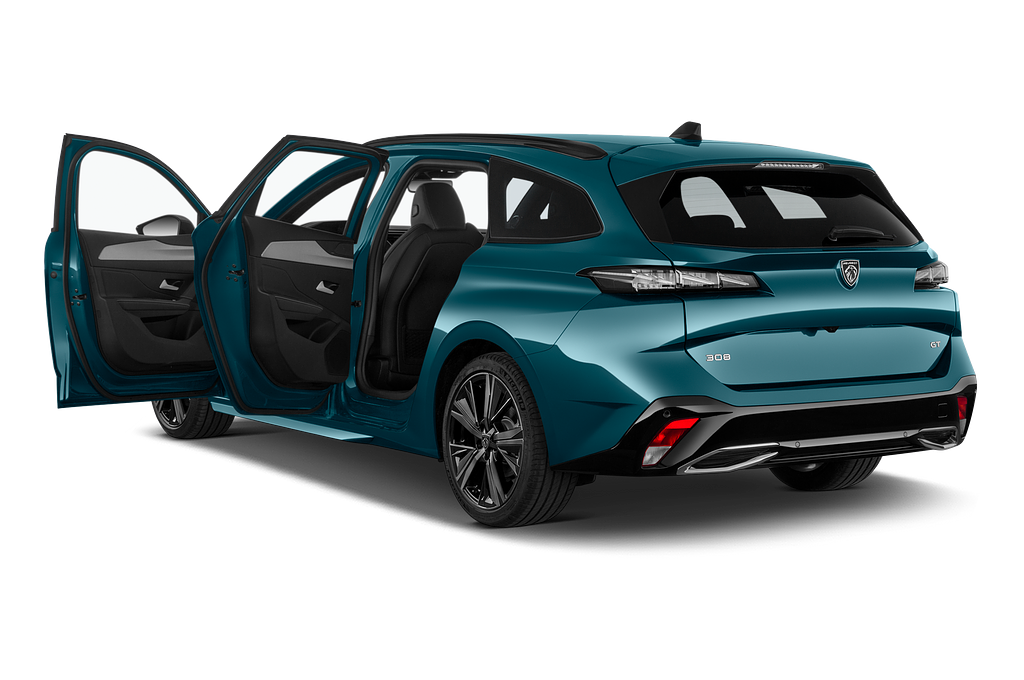 Peugeot 308 SW (Baujahr 2022) GT Pack 5 Türen Tür geöffnet