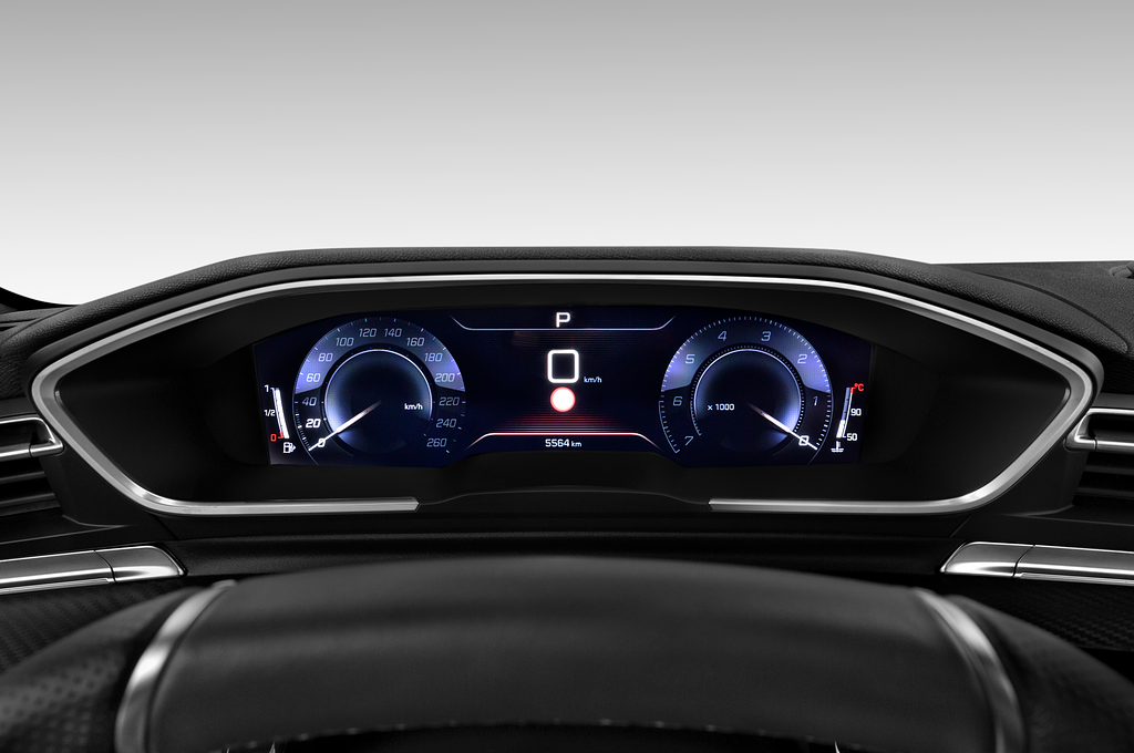 Peugeot 508 SW (Baujahr 2019) GT 5 Türen Tacho und Fahrerinstrumente