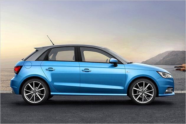 Allzu groß sind die hinteren Türen beim A1 Sportback nicht