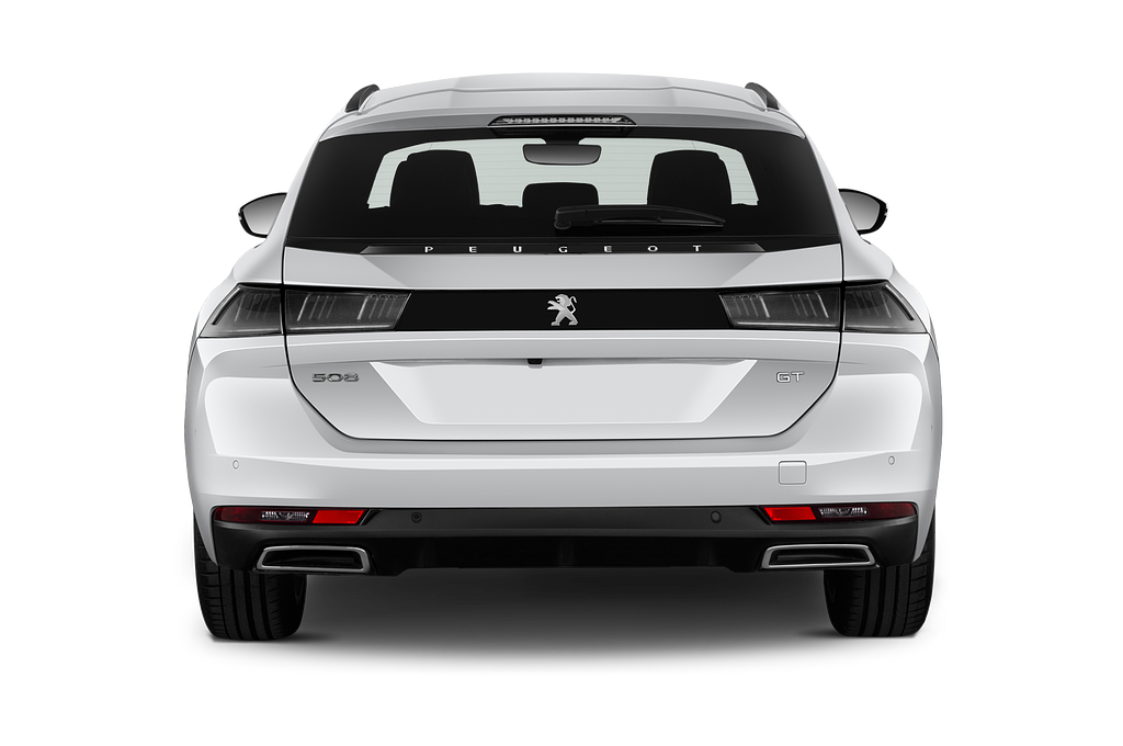 Peugeot 508 SW (Baujahr 2019) GT 5 Türen Heckansicht