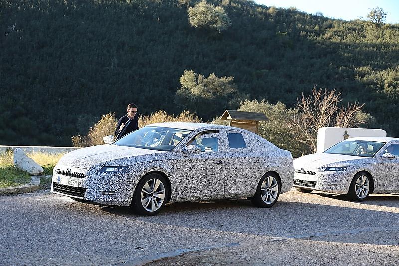 Skoda Superb Prototyp 2015