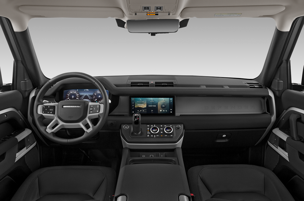 Land Rover Defender 110 (Baujahr 2020) First Edition 5 Türen Cockpit und Innenraum