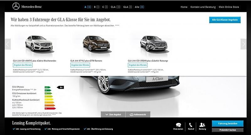 Mercedes-Benz setzt beim Internet-Handel auf Connect me