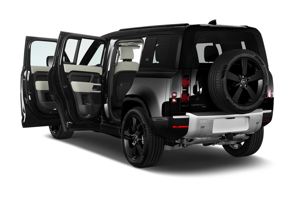 Land Rover Defender 110 (Baujahr 2022) SE 5 Türen Tür geöffnet
