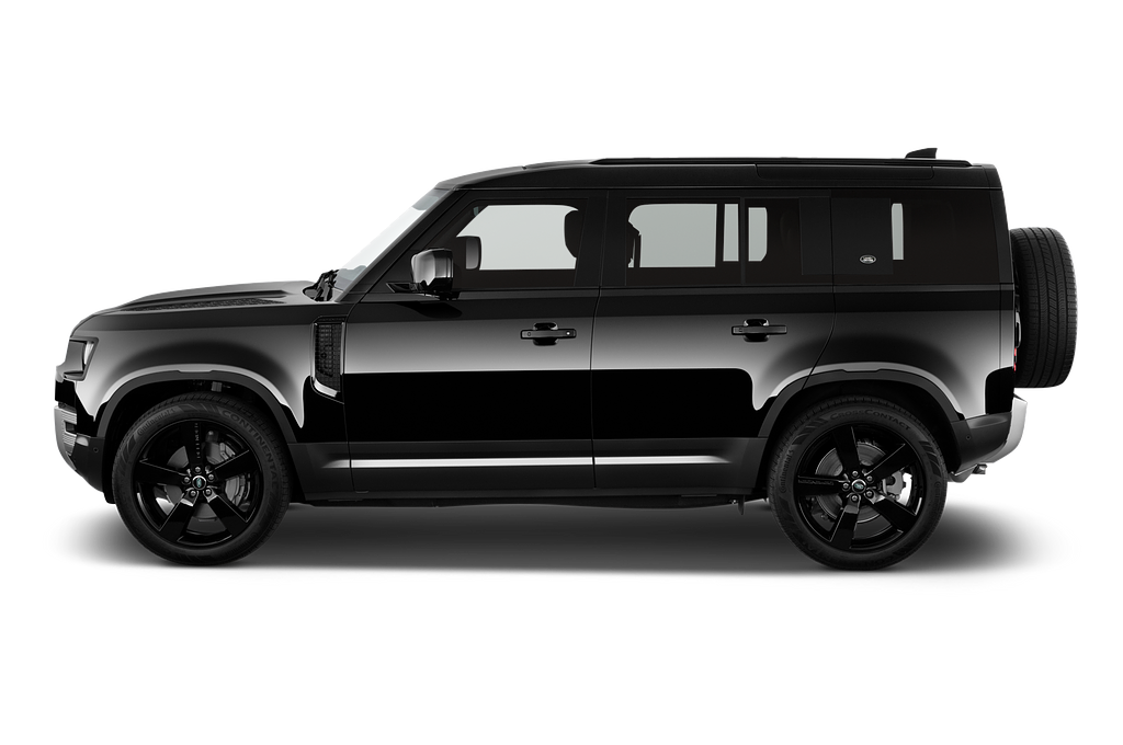 Land Rover Defender 110 (Baujahr 2022) SE 5 Türen Seitenansicht
