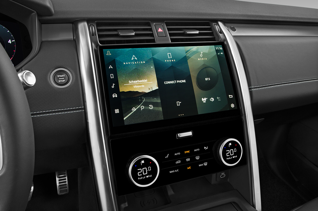 Land Rover Discovery (Baujahr 2021) R Dynamic HSE 5 Türen Mittelkonsole