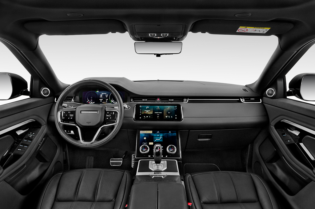 Land Rover Range Rover Evoque (Baujahr 2022) R-Dynamic SE 5 Türen Cockpit und Innenraum