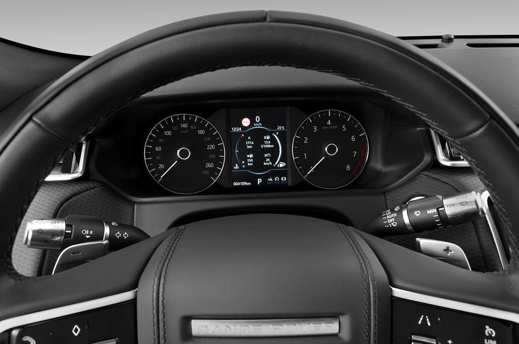 Land Rover Range Rover Velar (Baujahr 2022) R-Dynamic S 5 Türen Tacho und Fahrerinstrumente