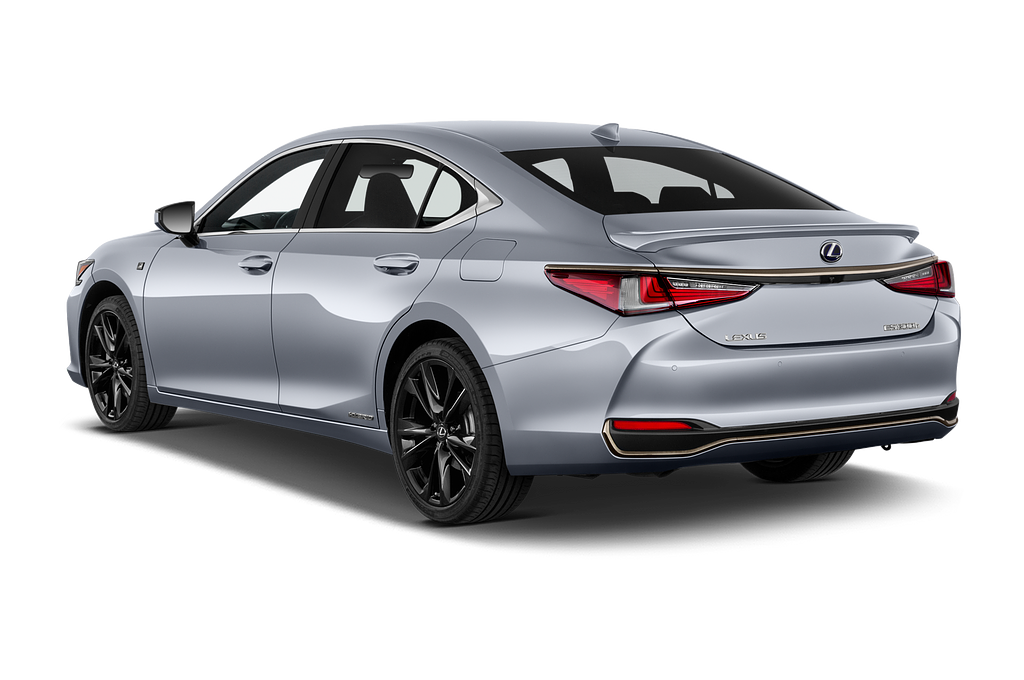 Lexus ES Hybride (Baujahr 2022) F SPORT Executive 4 Türen seitlich hinten