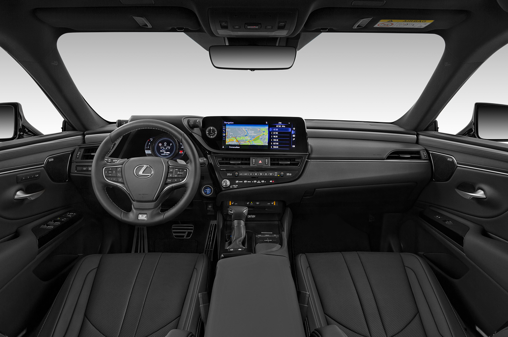 Lexus ES Hybride (Baujahr 2022) F SPORT Executive 4 Türen Cockpit und Innenraum