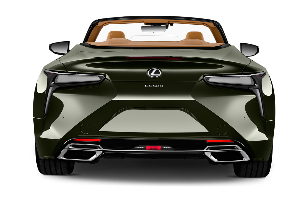 Lexus LC (Baujahr 2021) - 2 Türen Heckansicht