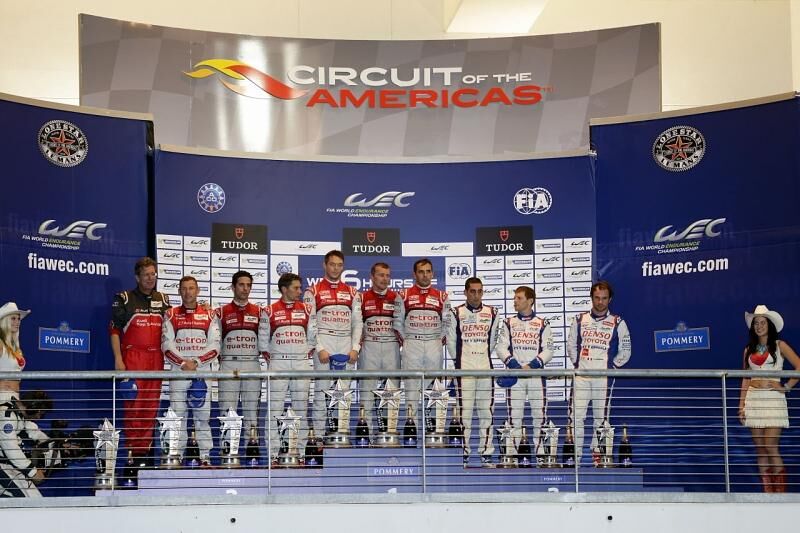 WEC Rennen in Austin / Texas - Audi vor Audi und Toyota