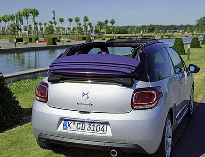 Das Citroën DS3 Cabrio ist mit der Ausstattungsvariante SoChic gut ausgerüstet.