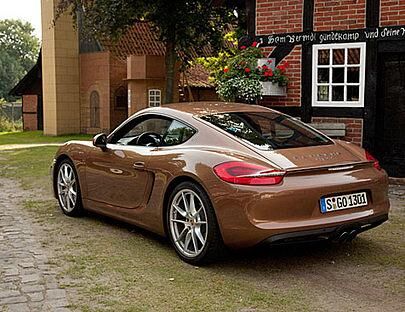 Der Cayman hat durch den Sportauspuff einen richtig guten Sound. 