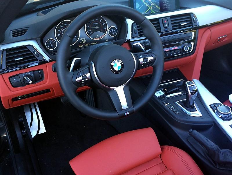 BMW 435i Cabrio: das aufgeräumte Cockpit