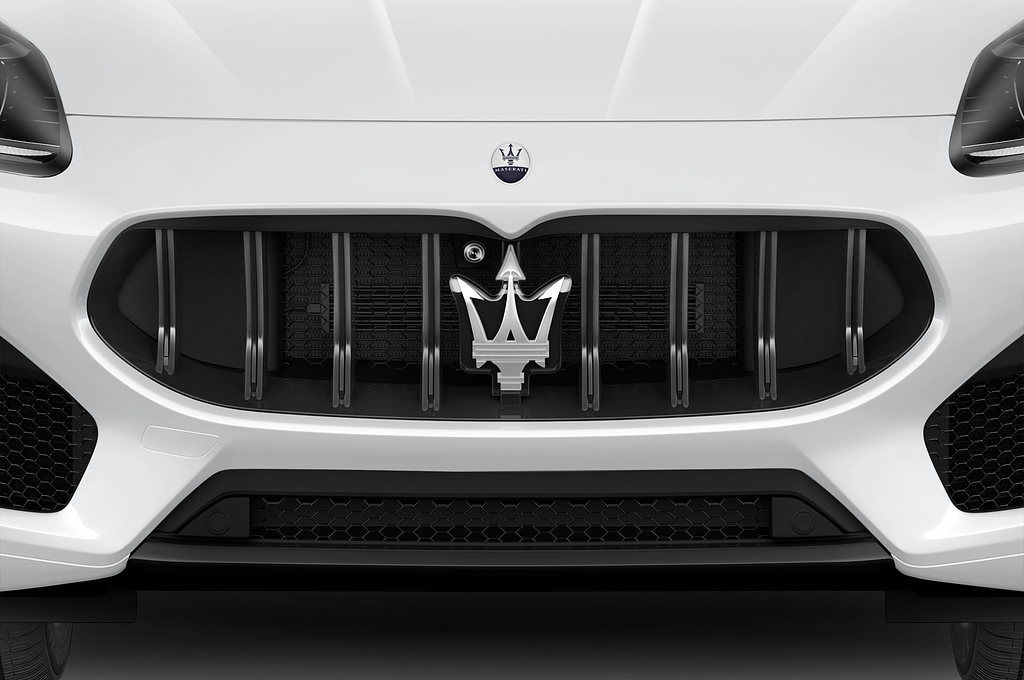 Maserati Grecale (Baujahr 2023) Modena 5 Türen Kühlergrill und Scheinwerfer
