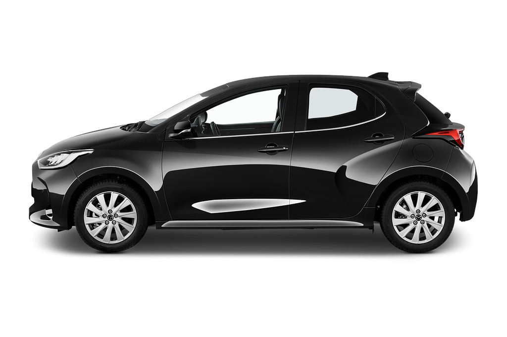 Mazda Mazda2 Hybrid (Baujahr 2022) Select 5 Türen Seitenansicht