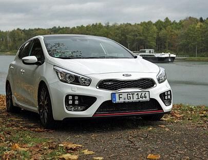 Der Kia Cee'd GT - starkes Design und starker Motor.