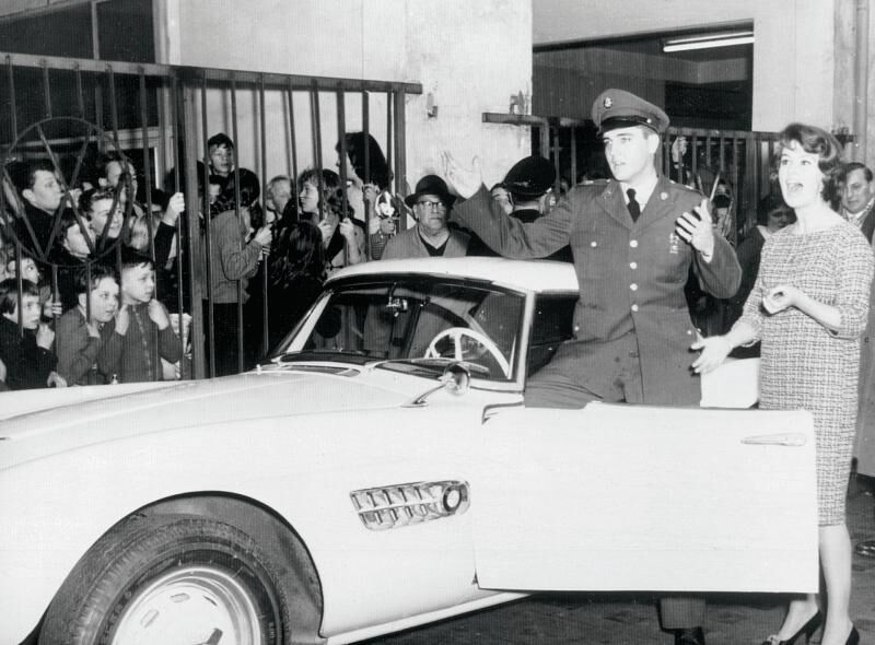 Elvis Presley und sein BMW 507