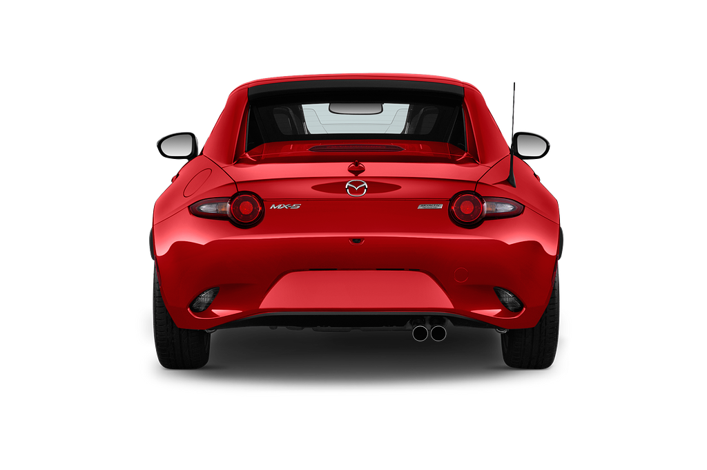 Mazda MX-5 (Baujahr 2019) Sports-Line 2 Türen Heckansicht