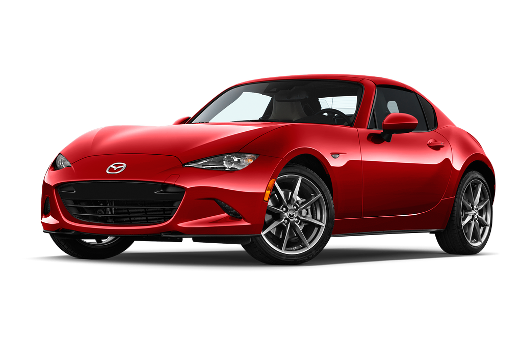 Mazda MX-5 (Baujahr 2019) Sports-Line 2 Türen seitlich vorne mit Felge