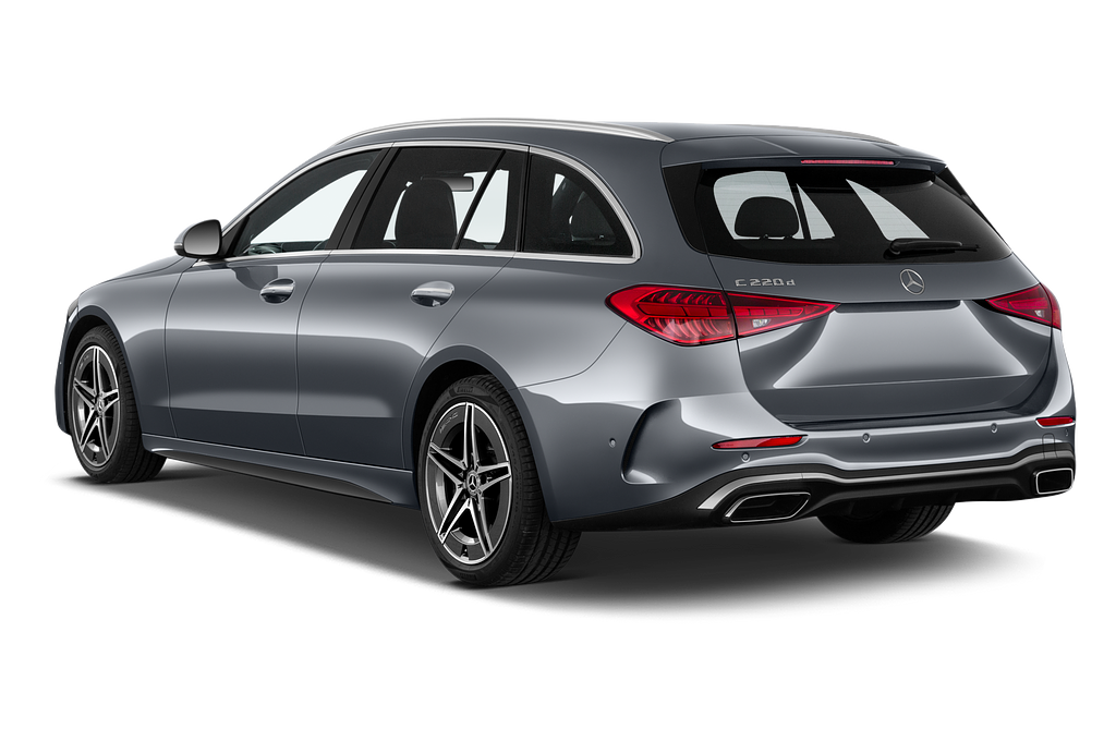 Mercedes C Class (Baujahr 2022) - 5 Türen seitlich hinten