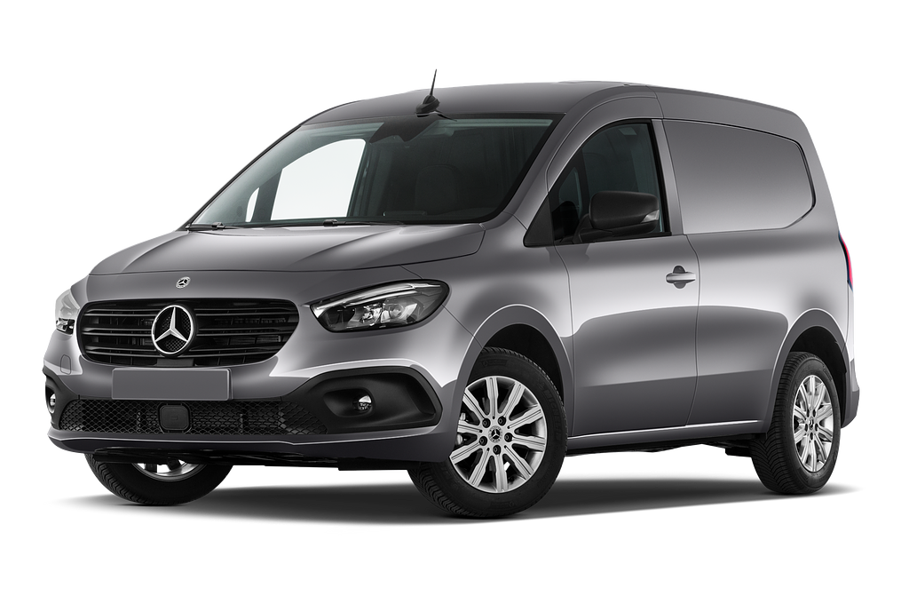 Mercedes Citan (Baujahr 2022) Pro 5 Türen seitlich vorne mit Felge