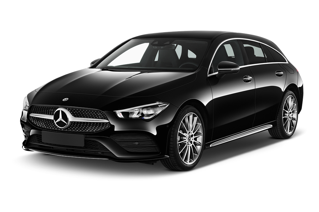 Mercedes CLA Shooting Brake (Baujahr 2022) 250 e AMG Line 5 Türen seitlich vorne