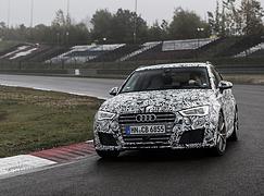 Prototypenerprobung Audi RS3 - Applaus-o-Meter